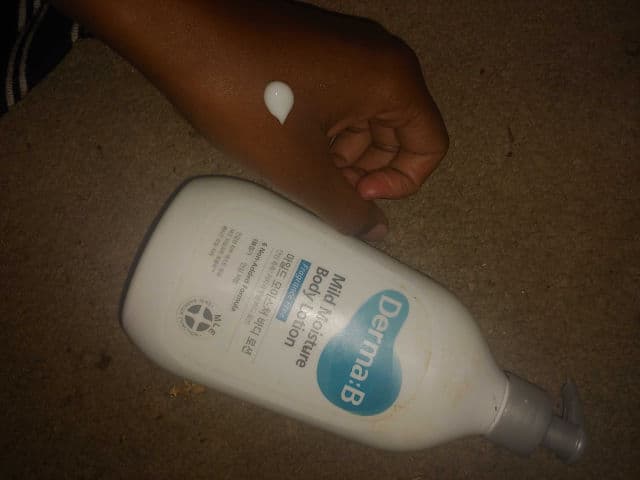 Derma B Mild Moisture Body Lotion review photo by Traytraysm