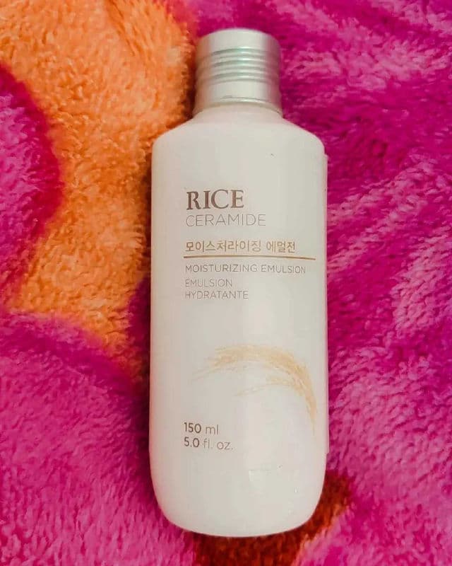 THE FACE SHOP Rice Ceramide Moisturizing Emulsion review photo by kolte