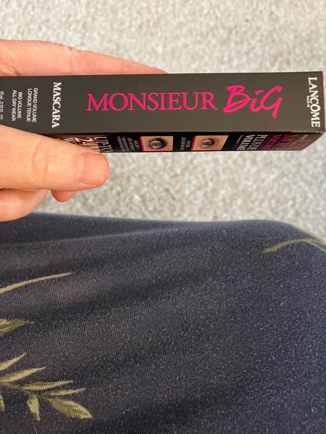 Lancome Monsieur Big Mascara Extreme Black review photo by Patricmar903