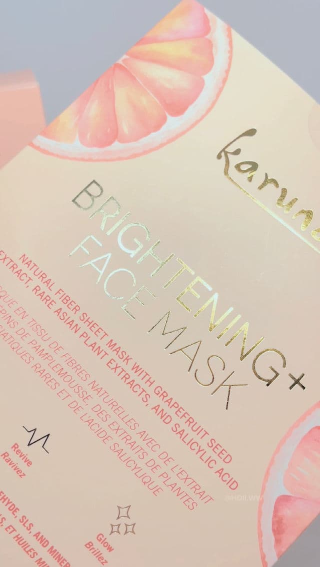 Karuna Brightening+ Face Sheet Mask review photo by hdiiww