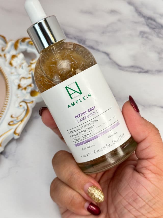 AMPLE:N Peptide Shot Serum review photo by UniquelySam