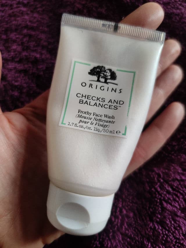 Origins Checks and Balances, Frothy Face Wash review photo by RitaTamas