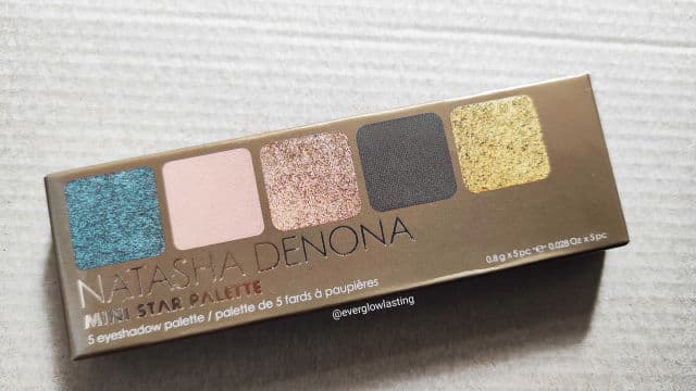 Natasha Denona Mini Star Palette review photo by everglowlasting