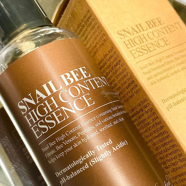 BENTON Snail Bee High Content Essence review photo by Yenxgg