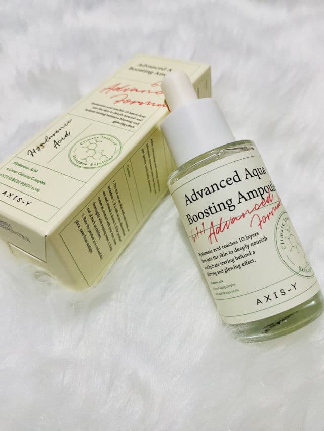 AXIS-Y Advanced Aqua Boosting Ampoule review photo by Yeeen