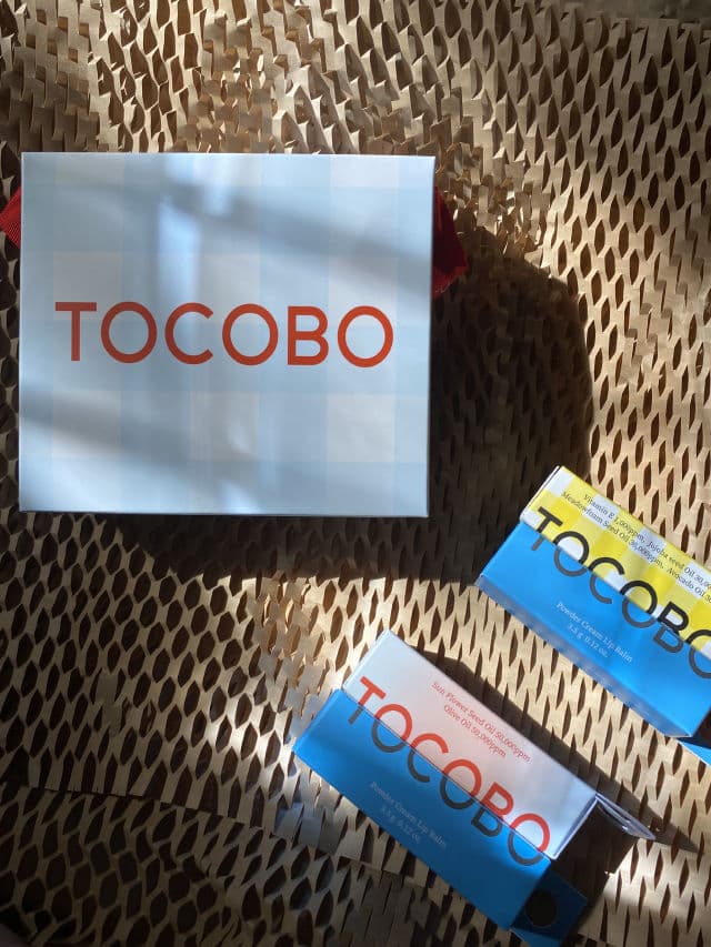 Tocobo Powder Cream Lip Balm 031 Rose Burn  review photo by Yenxgg