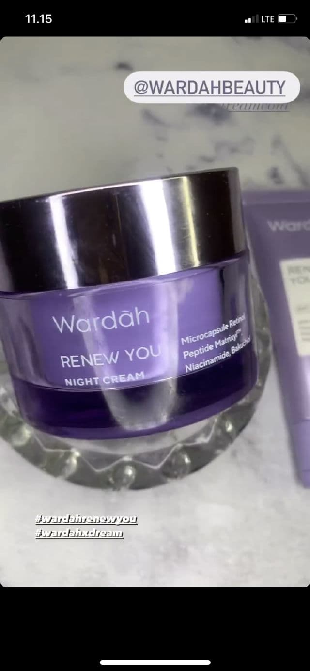 Wardah Renew You Anti Aging Night Cream review photo by ranirnk