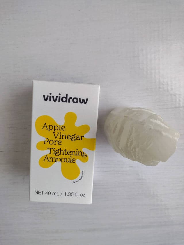 vividraw Apple Vinegar Pore Tightening Ampoule review photo by jojomaria