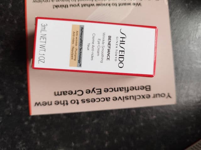 Shiseido Benefiance Wrinkle Smoothing Eye Cream review photo by tamyunni