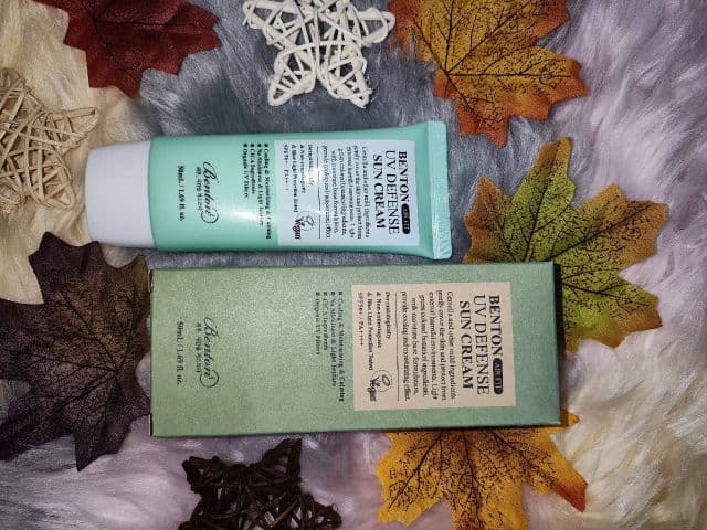 BENTON Air Fit UV Defense Sun Cream SPF 50+ PA++++ review photo by BGTN