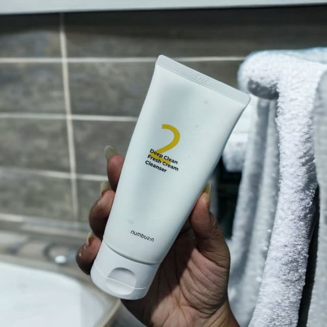 numbuzin No.2 Deep Clean Fresh Cream Cleanser review photo by BGTN