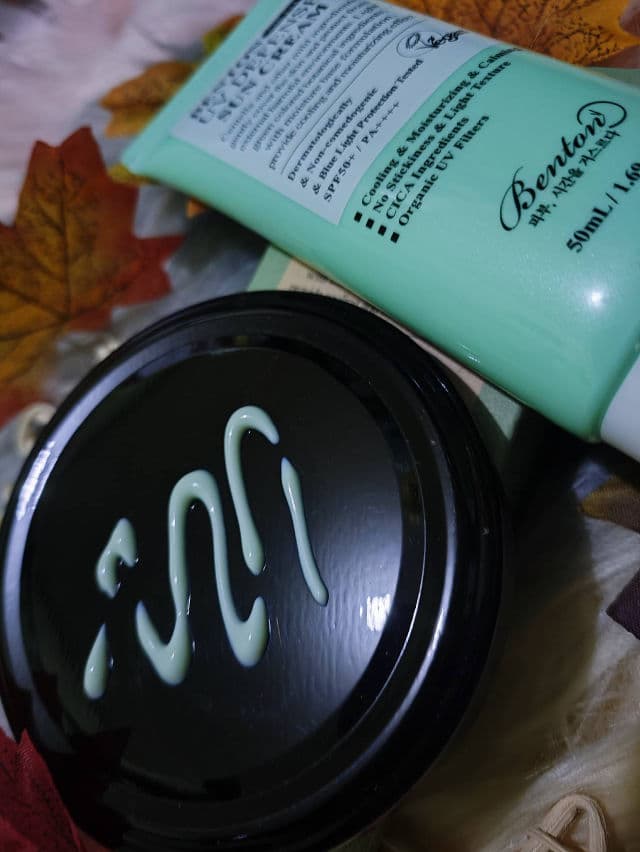 BENTON Air Fit UV Defense Sun Cream SPF 50+ PA++++ review photo by BGTN