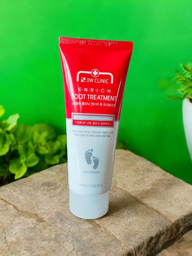 3wClinic Enrich Foot Treatment review photo by BGTN