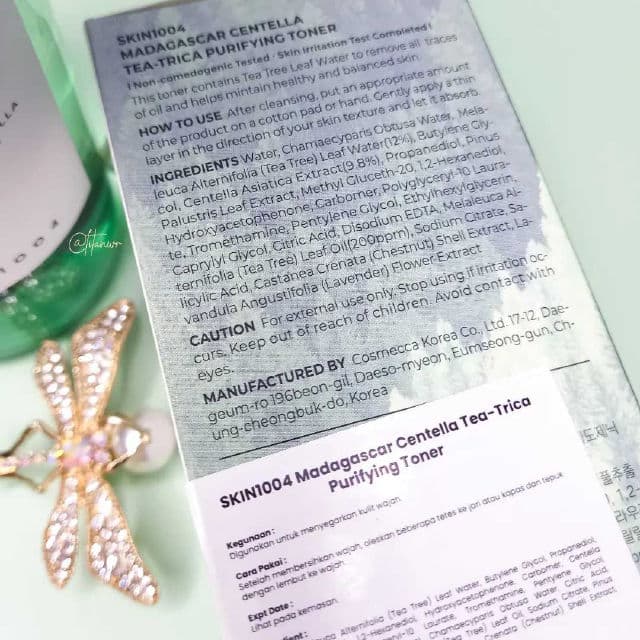SKIN1004 Madagascar Centella Tea-Trica Purifying Toner review photo by litanwr