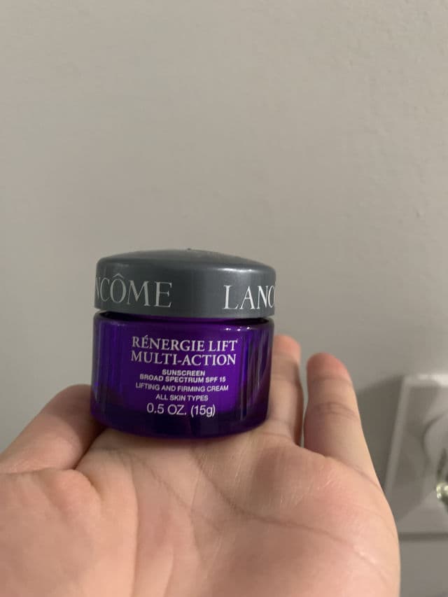Lancome Travel Size Rnergie Multi-Action Broad Spectrum SPF 15 Lifting and Firming Cream All Skin Types review photo by Terra1