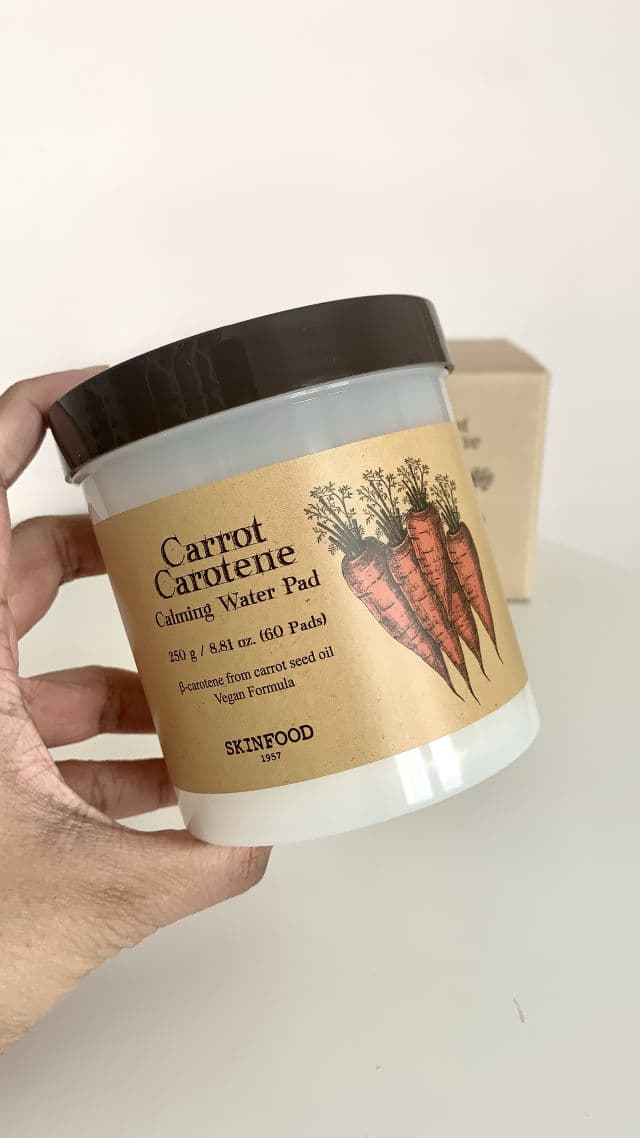 Carrot Carotene Calming Water Pad product review