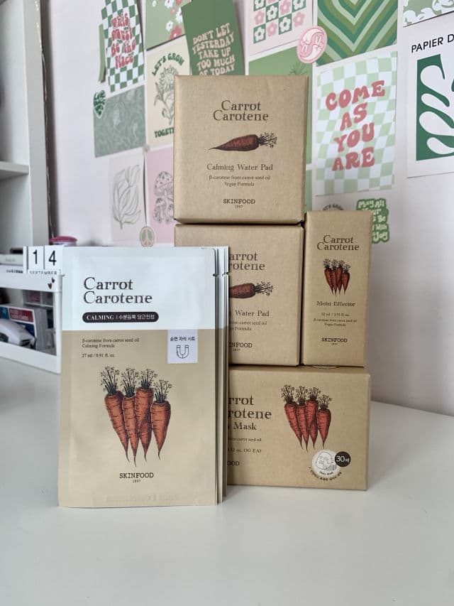 Carrot Carotene Calming Water Pad product review