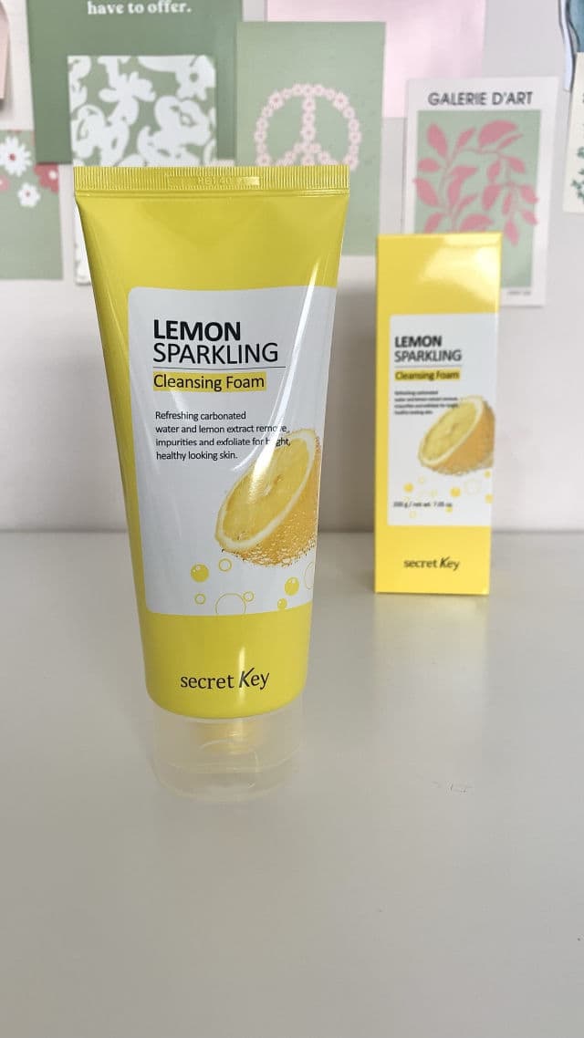 Lemon Sparkling Cleansing Foam product review