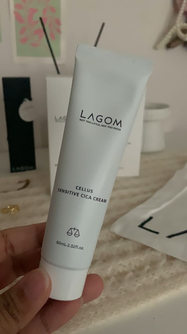 Lagom Cellus Sensitive Cica Cream review photo by TasTheStuff