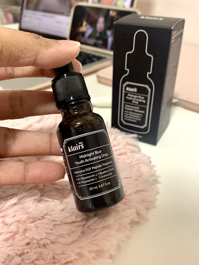 Midnight Blue Youth Activating Drop product review