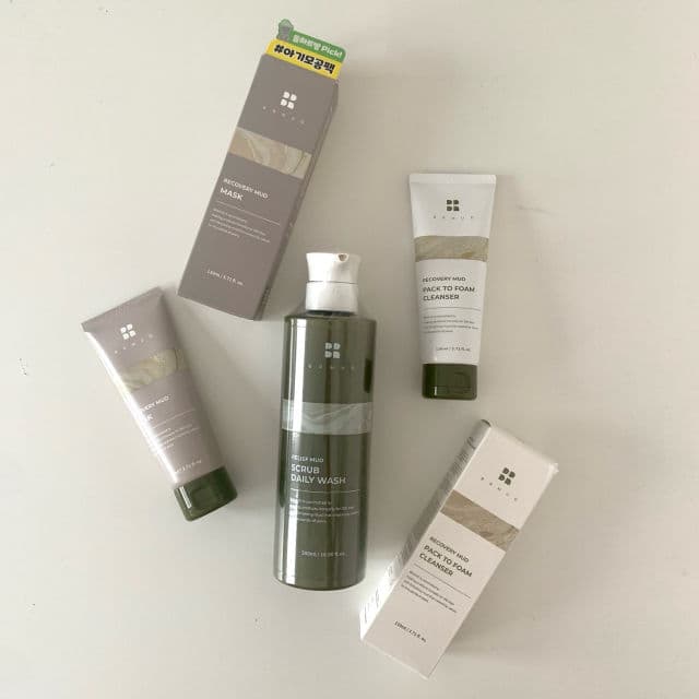 Recovery Mud Pack to Foam Facial Cleanser product review