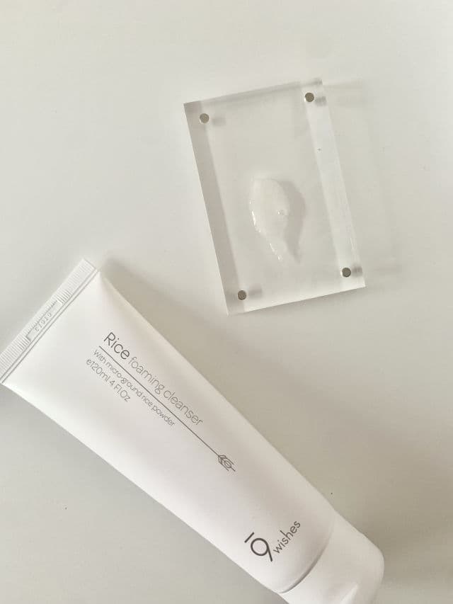 Rice Foaming Cleanser product review
