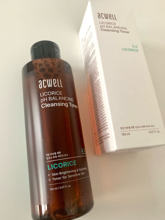 ACWELL Licorice pH Balancing Cleansing Toner review photo by TasTheStuff