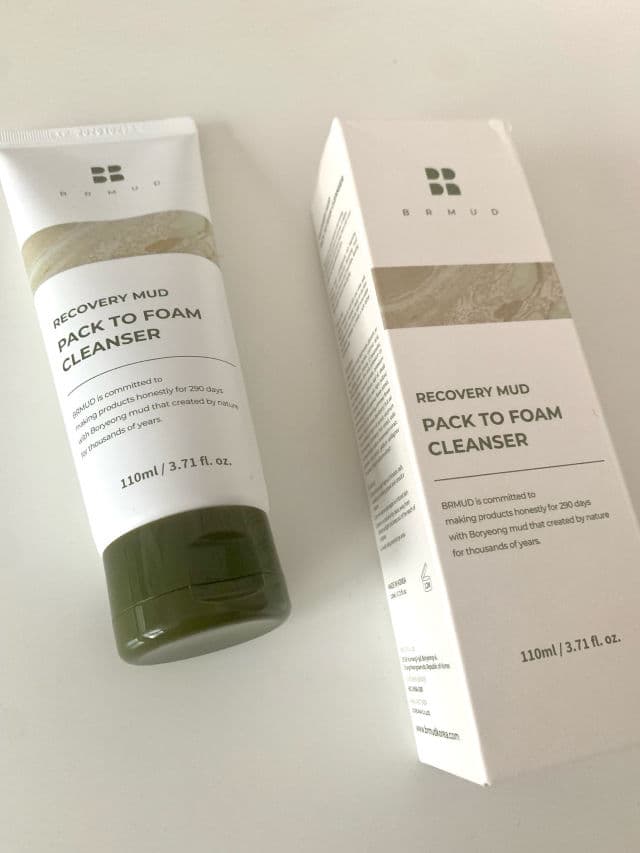 Recovery Mud Pack to Foam Facial Cleanser product review