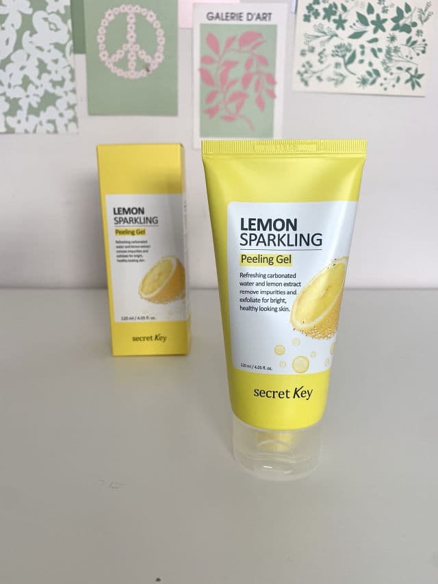 Lemon Sparkling Peeling Gel product review