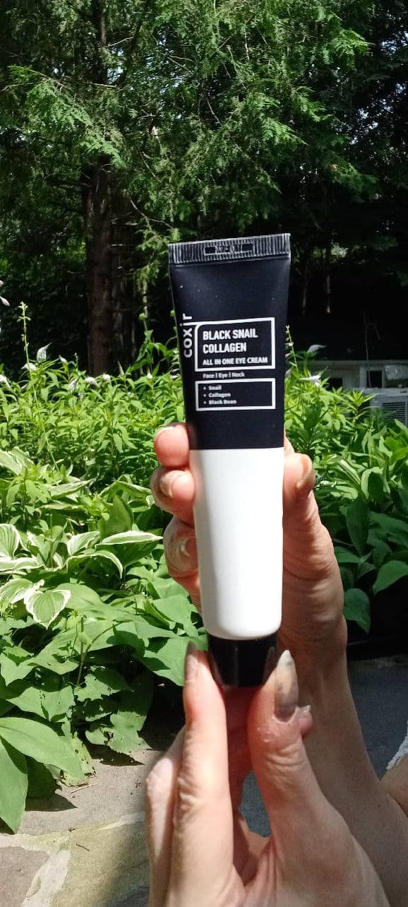 Coxir Black Snail Collagen All In One Eye Cream review photo by daliajulius