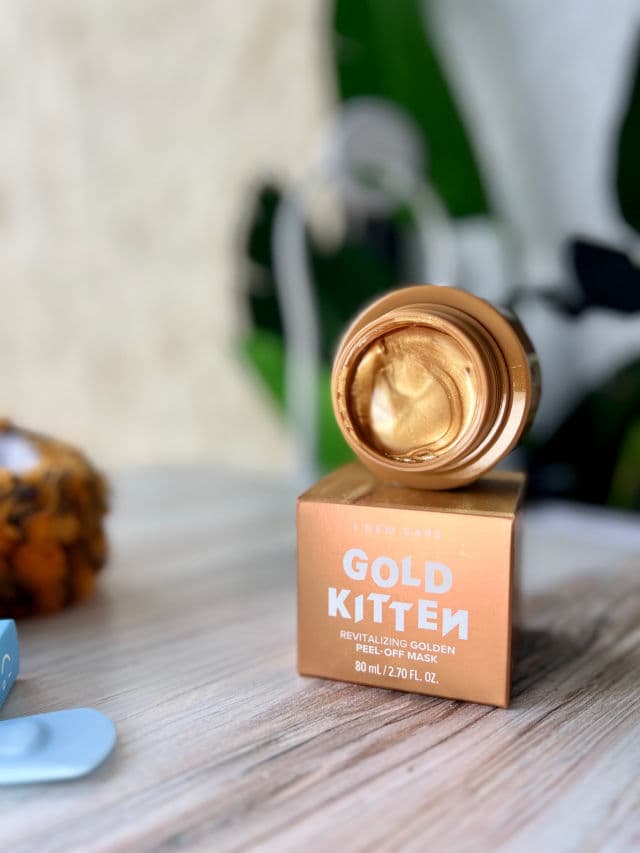 I Dew Care Gold Kitten Revitalizing Peel-off Mask review photo by JuanderJunkie