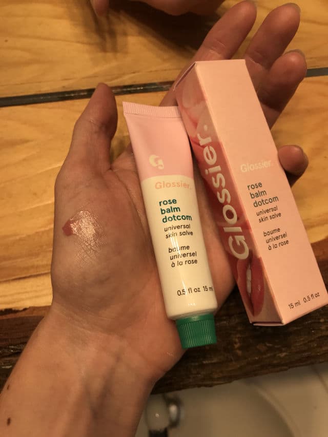 Glossier Rose Balm Dotcom review photo by essobo