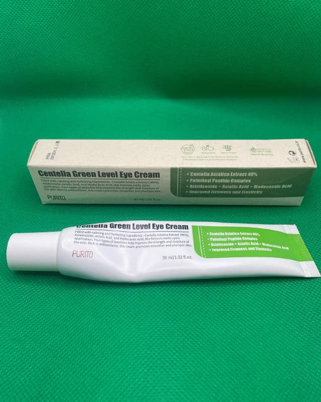 PURITO Centella Green Level Eye Cream review photo by ElisabetMolinaAndres