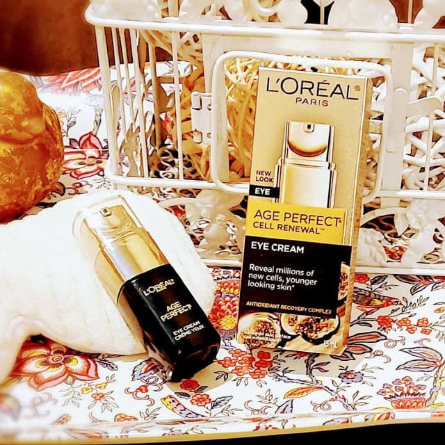 L'Oreal Paris Age Perfect Cell Renew Eye Cream review photo by mybestsparkle