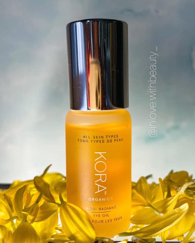 KORA Organics Noni Radiant Eye Oil review photo by inlovewithbeauty