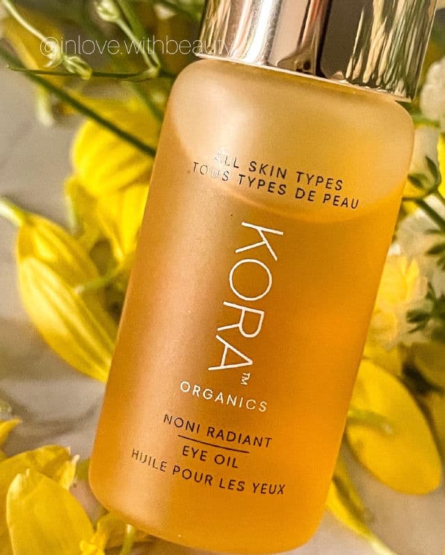 KORA Organics Noni Radiant Eye Oil review photo by inlovewithbeauty