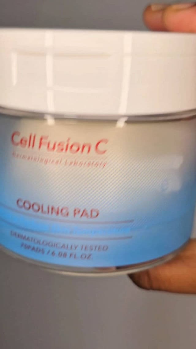 Cell Fusion C Post Alpha Cooling Pad review photo by liyal