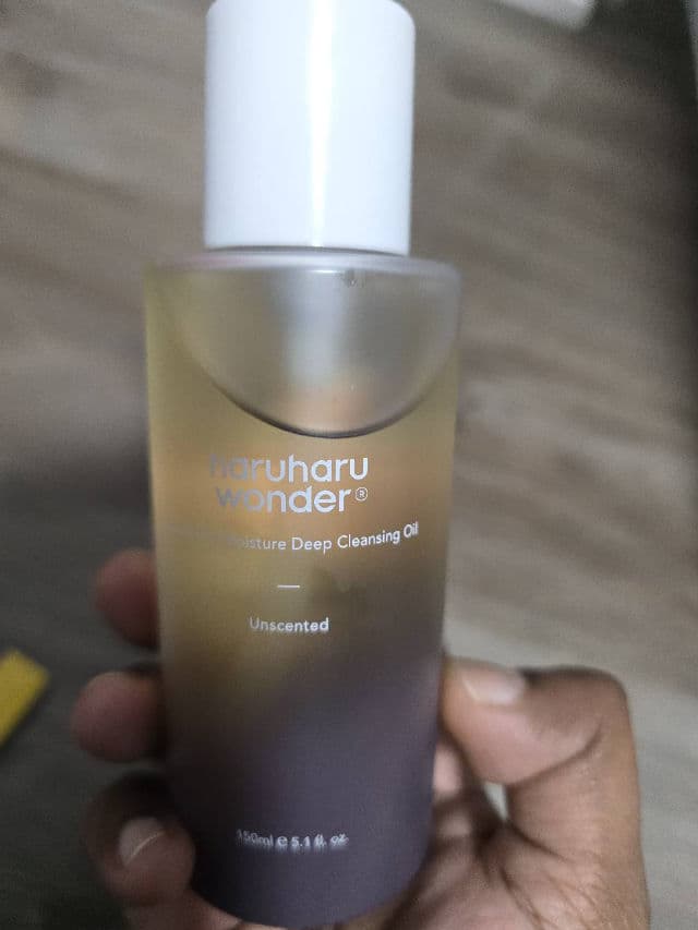 HaruHaru WONDER Black Rice Moisture Deep Cleansing Oil review photo by liyal