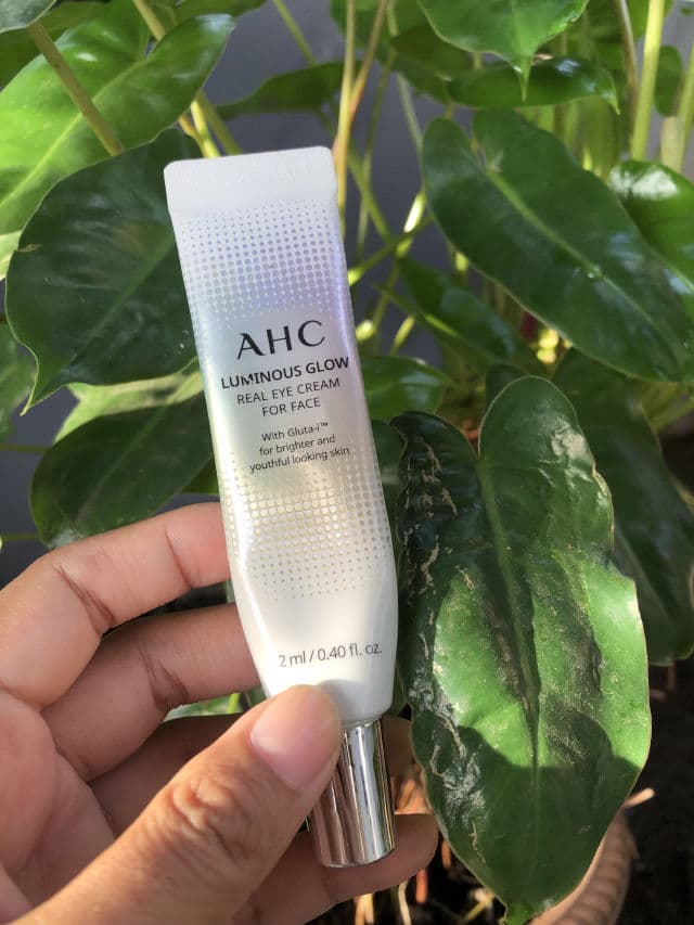 AHC Luminous Glow Real Eye Cream For Face review photo by hrhpadeela