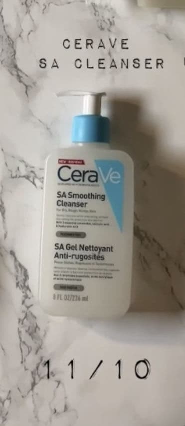 CeraVe SA Cleanser review photo by glimmerofbeaute