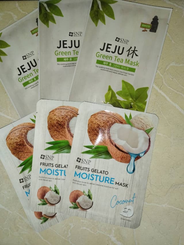 SNP Jeju Rest Green Tea Mask review photo by thisisricka