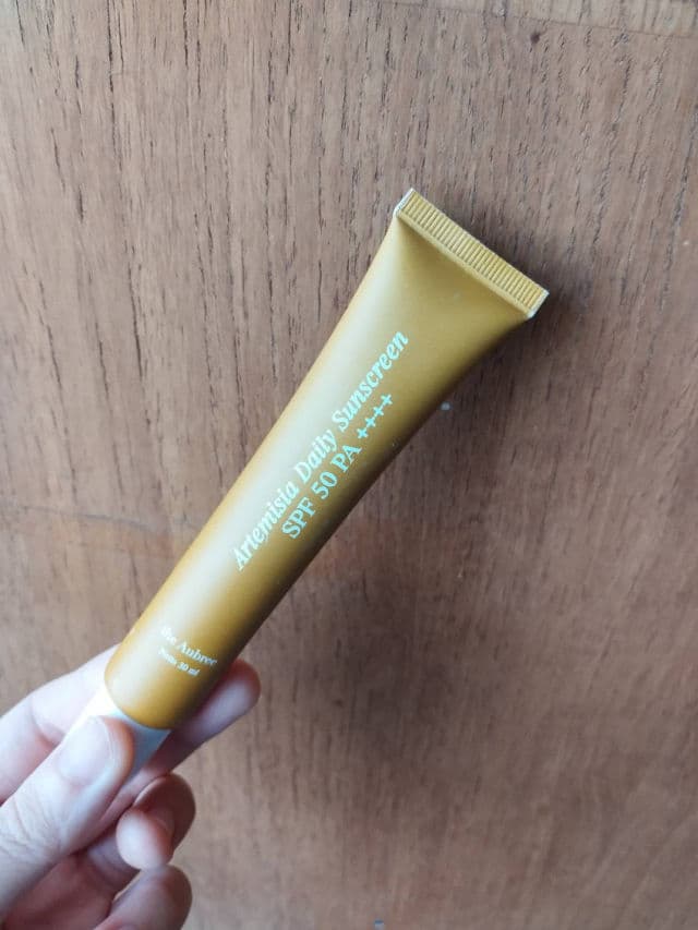 the Aubree Artemisia Daily Sunscreen SPF 50 PA ++++ review photo by thisisricka