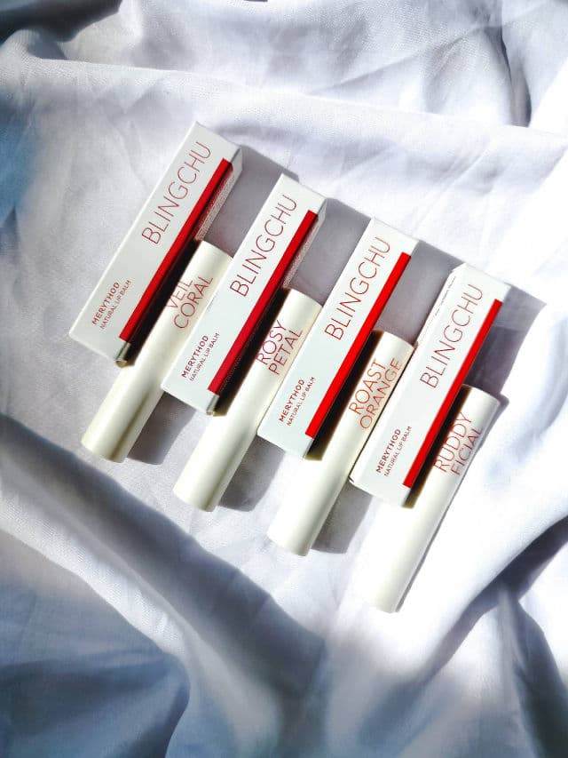 MERYTHOD Bling Chu Color Lip Balm #01 Red Waltz review photo by PickyMau