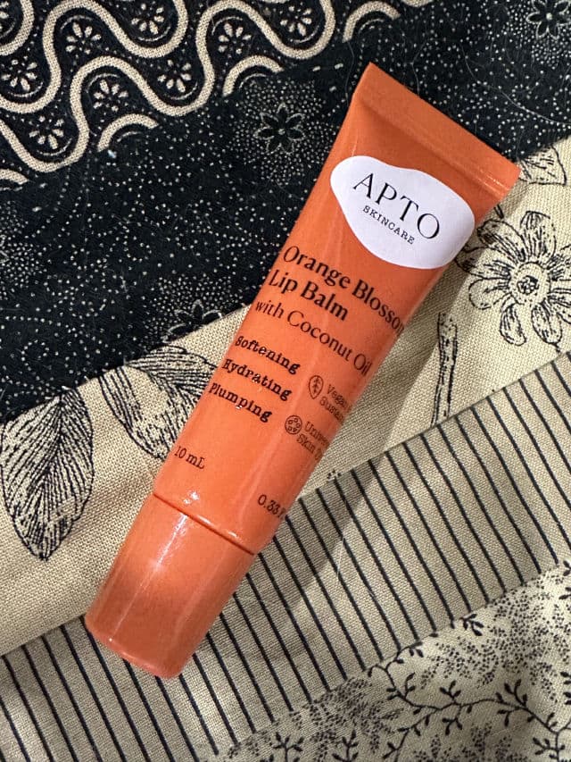 Orange Blossom Lip Balm product review