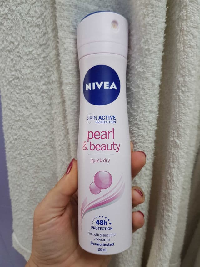 Nivea Pearl & Beauty Anti-perspirant Quick Dry Deodorant Spray review photo by Martadb83tester