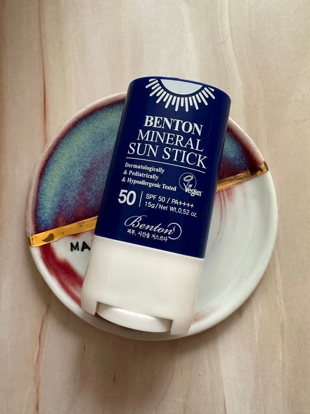 BENTON Mineral Sun Stick SPF50+/PA++++  review photo by CeeSlaw