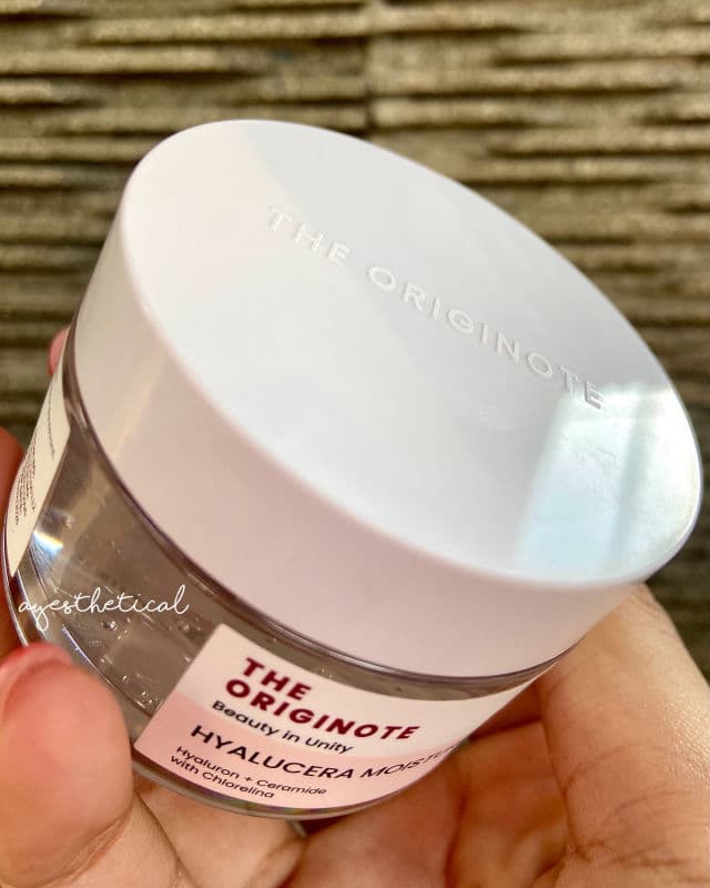 The Originote Hyalucera Moisturizer - Hyaluronic Acid + Ceramide + with Chlorelina review photo by ayesthetical