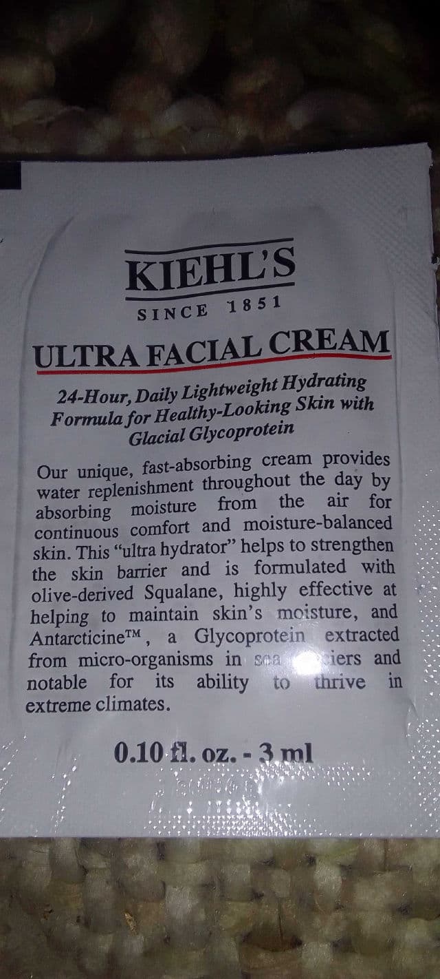 Kiehl's Ultra Facial Cream Intense Hydration review photo by Playgirl8419