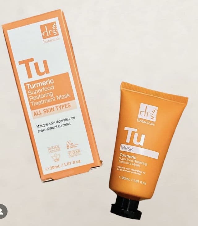 Dr. Botanicals Turmeric Superfood Restoring Treatment Mask review photo by starbeautygram