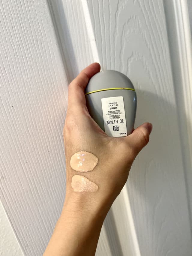 Shiseido Sports BB Cream SPF 50+ Sunscreen - Medium review photo by amie2609